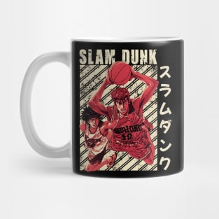 slam dunk basketball Mug